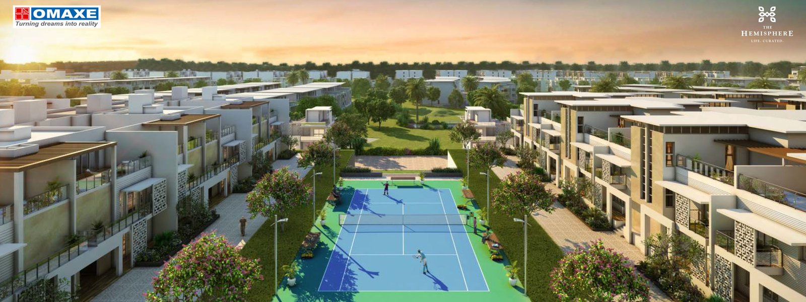 Omaxe The Hemisphere Phase 1 Golf Villas